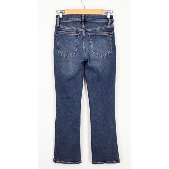 Madewell Kick Out Crop Jeans Lenoir Wash Size 25 Mid Rise Stretch NWT - Picture 10 of 12